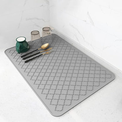 AMOAMI-Dish Drying Mats for Kitchen Counter-Silicone Dish Drying Mat-Kitchen