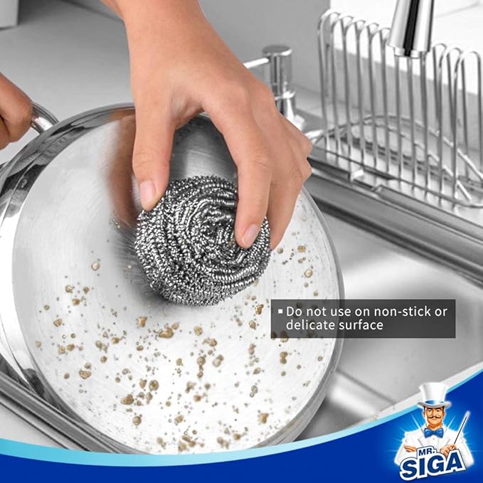 MR.SIGA Stainless Steel Scourer