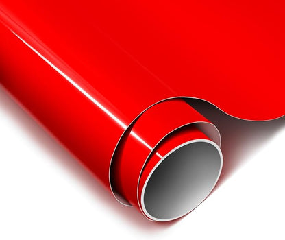 ColorFusion PPF by VViViD, Gloss Dragon Fire Red Dry Apply PPF Vinyl Car Wrap Roll 1ft x 5ft