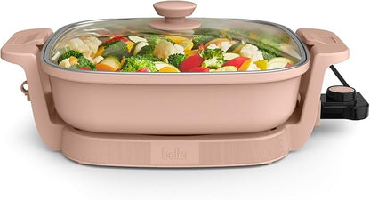 bella Make & Take Electric Skillet, Fits-anywhere™ kitchenware, EverGood™