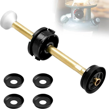 Camping Lantern & Stoves Replacement Parts – Universal Plunger Metal Part, Plunger Pump Repair Kit 242J5201 – Compatible with Coleman Dual Fuel Lantern & Camping Stoves