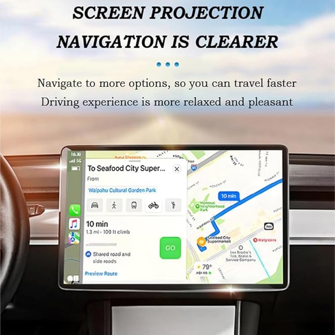 Wireless Android Auto Adapter for Jeep Cherokee/Gladiator 2020-2025,Converts Wired to Wireless Stable Connection Mini Size Accessories(Android 11+ Only),B