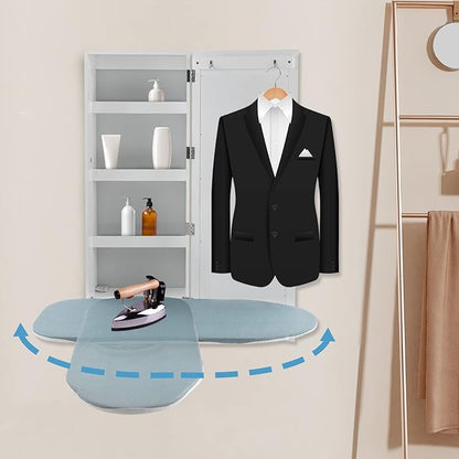 Wall Mounted Ironing Board Cabinet