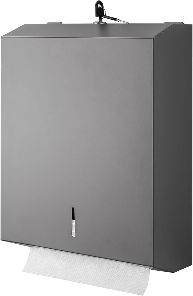 Paper Towel Dispenser Wall Mount Commercial c-fold/Multi-fold/Tri-fold