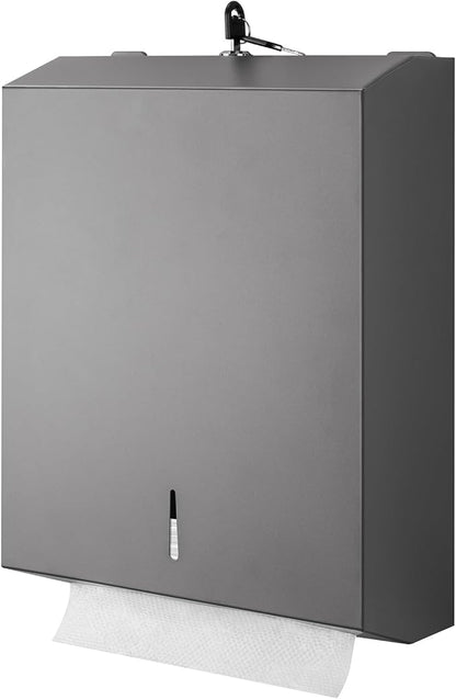 Paper Towel Dispenser Wall Mount Commercial c-fold/Multi-fold/Tri-fold