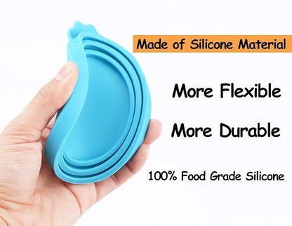 Comtim Pet Food Can Cover Silicone Can Lids