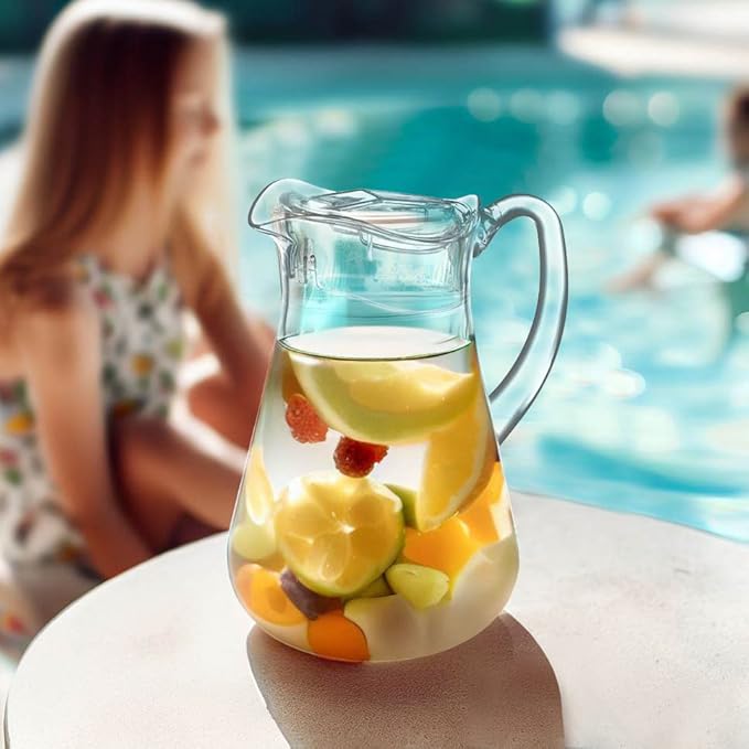 Amazing Abby - Droply - Plastic Pitcher, Fridge Jug, Shatter-Proof, and More