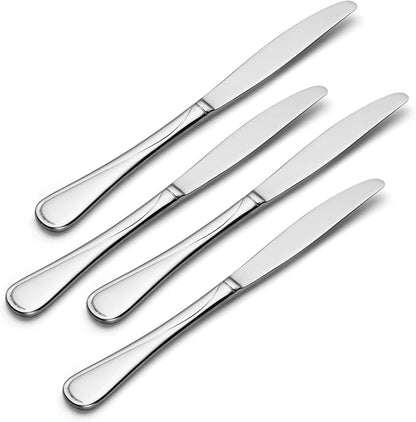 Oneida Flight Everyday Flatware Dinner Knives, 1.00 LB, Metallic