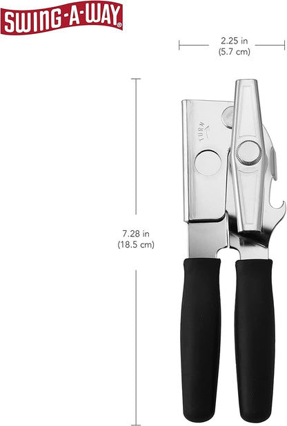 Swing-A-Way Portable Can Opener, Features an Ergonimic Handle
