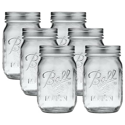 Ball Regular Mouth Glass Mason Jars