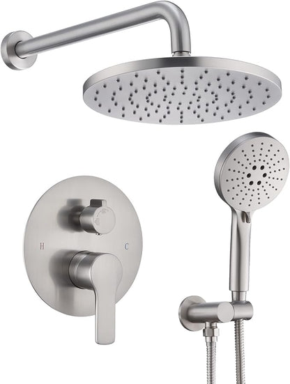 Iriber Shower System Wall Mounted Shower Faucet Mixer Set