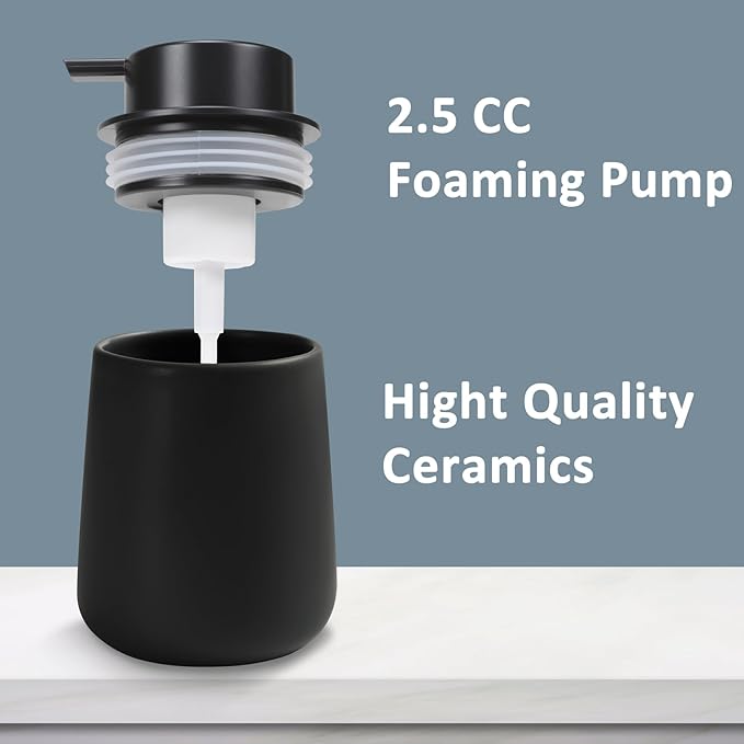 Soap Foaming Dispenser Ceramic