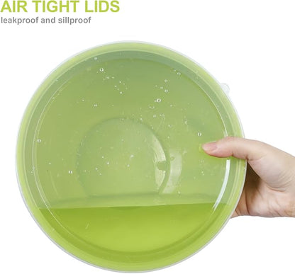 BoxedHome BPA Free Plastic Round Mixing Bowl