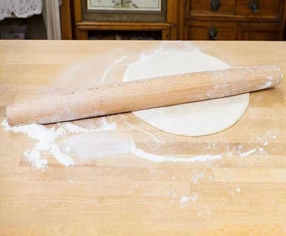 French Rolling Pin, 16 Inches Wooden Rolling Pin