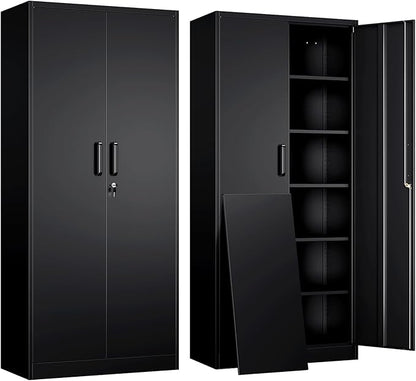 Yizosh Metal Garage Storage Cabinet