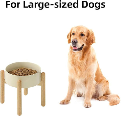 Ceramic 8.2inch Raised Dog Bowl