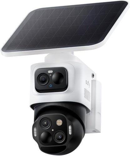 eufy Security eufyCam S4, 4K Solar Camera Wireless Outdoor, Triple Lens
