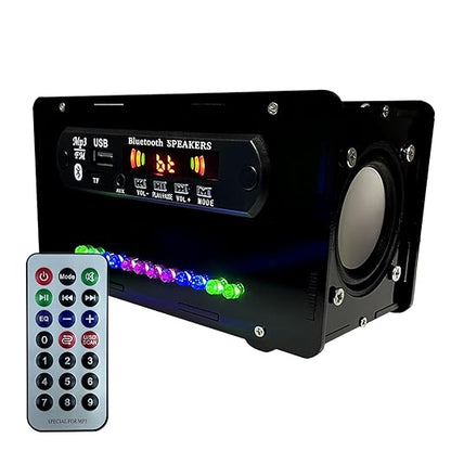 YYSOLDER Speaker Soldering Practice Kit Raaadio AUX Player Level Indicator Dual Channel Electronic Project kit DIY Electronic kit