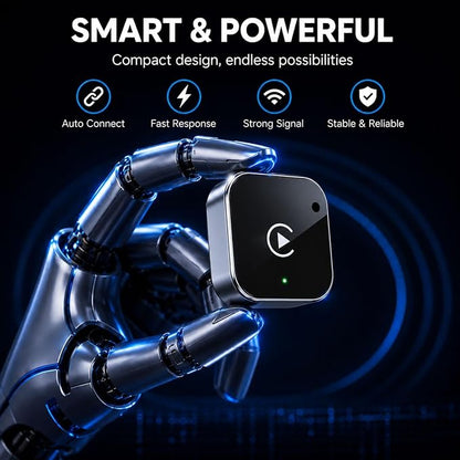 2 in 1 CarPlay Adapter for Odyssey 2018 2019 2020 2021 2022 2023 2024 2025 2026, CarPlay Wireless Adapter with Auto Reconnect Fast Pairing Bluetooth Connection Compact USB Dongle