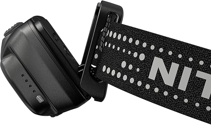 Nitecore NU33 700 Lumen Camping Headlamp, USB-C Rechargeable, Lightweight with White, Red, and Reading LEDs Sticker
