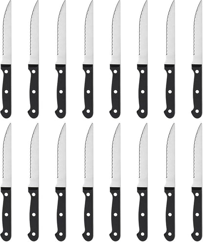 BEWOS Steak Knives Set of 16