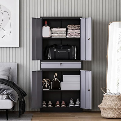 Letaya Metal Garage Storage Cabinet