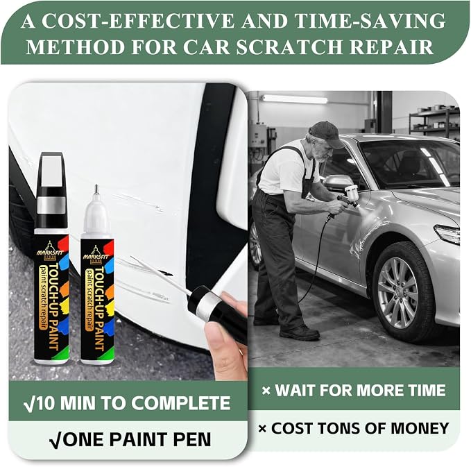 Calypso Red(Y2E) Touch Up Paint For Hyundai Exact Match-Chips and Nicks 2 in 1 Car Paint Pen Scratch Rapair for Accent/Creta/Elantra/TUCSON/SANTA