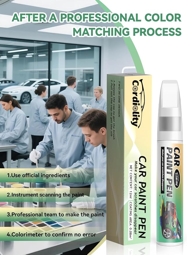 Downpour Metallic(GXP/WA136H) Touch Up Paint Pen for GMC,Car Paint Scratch Repair Pen Quick and Easy Fix Auto Paint Scratch