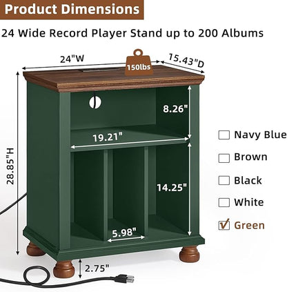 Joaxswe Record Player Stand