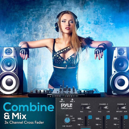 Pyle Wireless DJ Audio Mixer