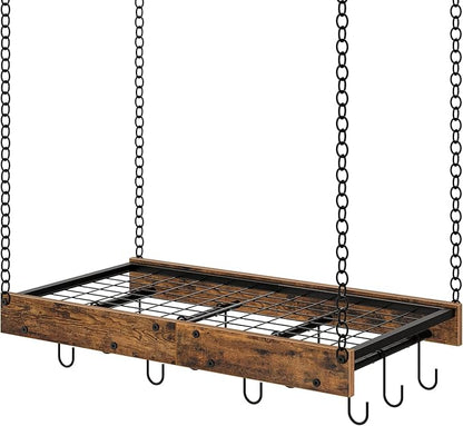 CHOEZON Hanging Pot Rack, Vintage Pot Hangers