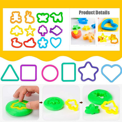 32-Piece Dough Tool Set for Kids – Dough Play Tools