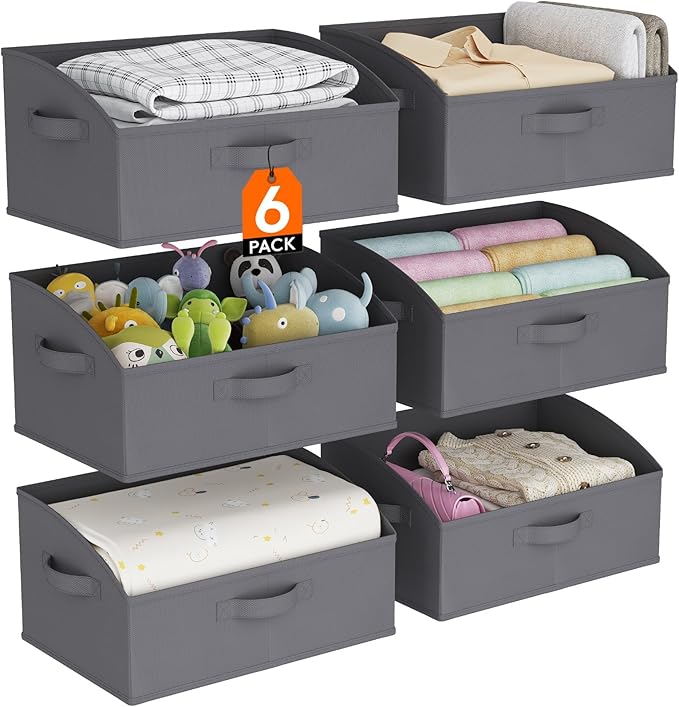 Lifewit Trapezoid Closet Storage Bins