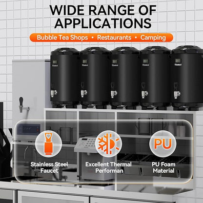Commercial Insulated Beverage Dispenser