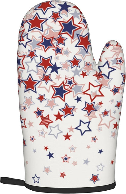 Stars Oven Mitts