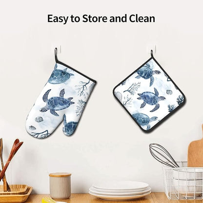 Nautical Oven Mitts for Women