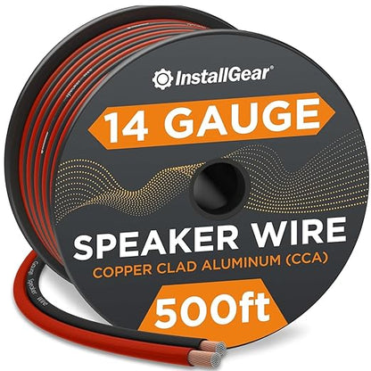 InstallGear 14 Gauge Speaker Wire 500 ft