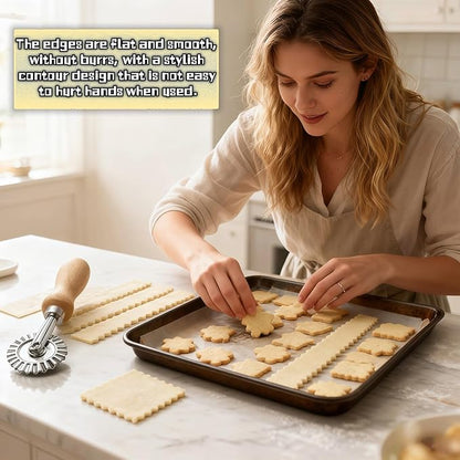 Pastry Wheel Cutter, 2 Inch Ravioli Cutter