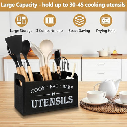 Farmhouse Cooking Utensils Organizer