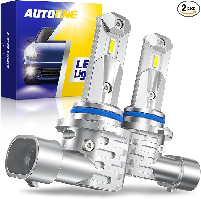 AUTOONE H10 Fog Bulb, 6 Times Brighter H10 Bulb, 3 Min Quick Install, 20 Years Lifespan, No Flicker