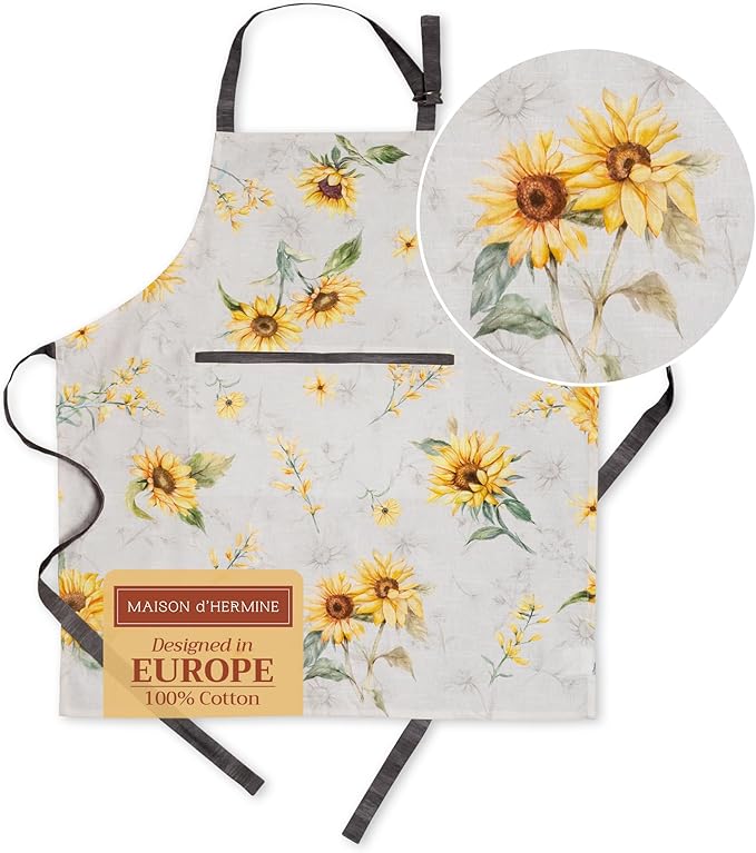 Maison d' Hermine 100% Cotton Apron