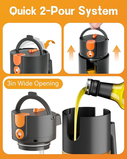 OURCABECUE Upgrade 2 in 1 Oil Sprayer