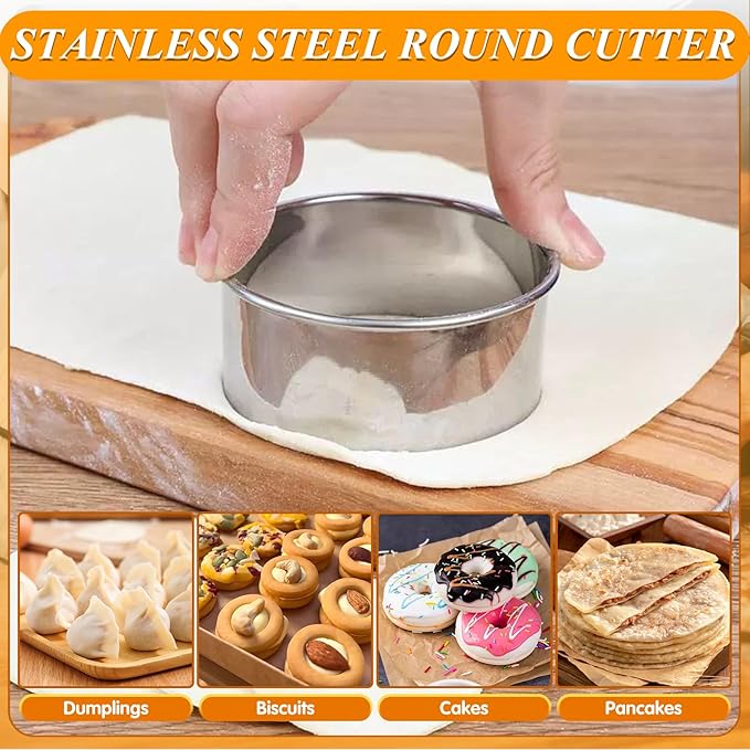 Pasta Making Tools, 1 Gnocchi Board, 1 Dough Cutter, 1 Ravioli Cutter, 2 Pasta