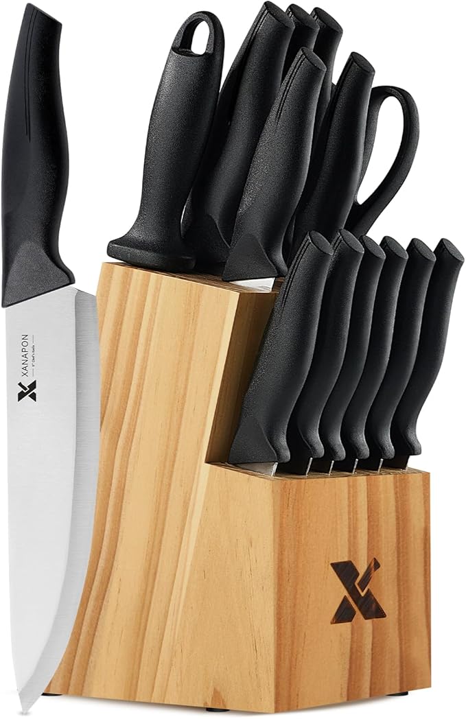 14 Pieces Kitchen Knife Set