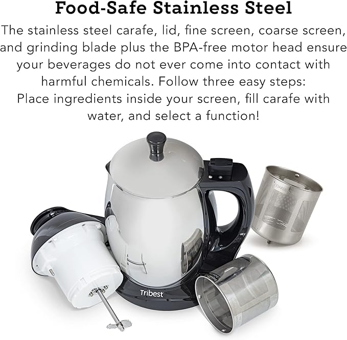 Tribest SB-132 Soyabella, Automatic Soy Milk Maker Machine