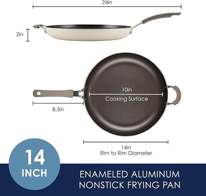 Rachael Ray Cook + Create Nonstick Frying Pan/Skillet
