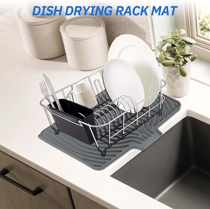 Dish Drying Mat for Kitchen Counter,
