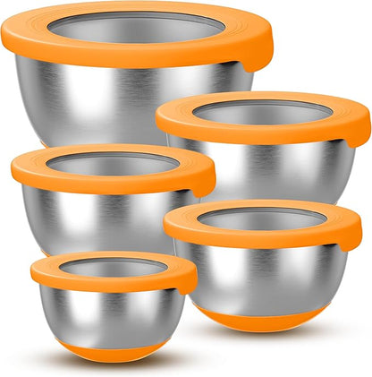 KITEISCAT Stainless Steel Mixing Bowls