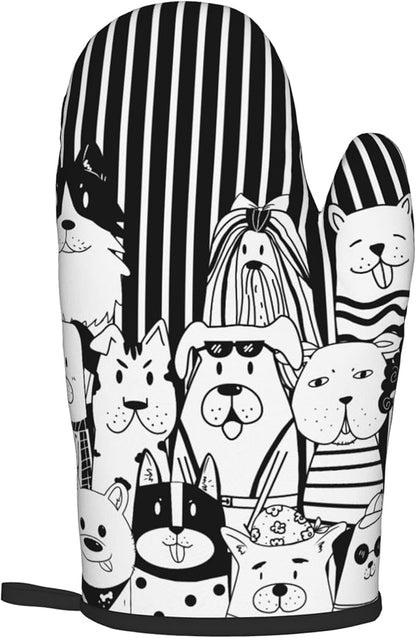 Dog Pot Holders and Oven Mitts
