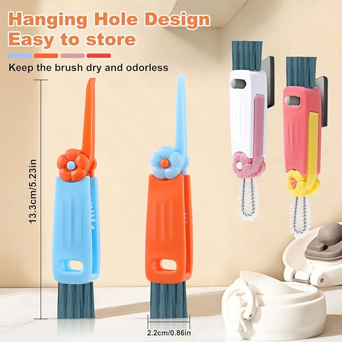 3 in 1 Cup Lid Cleaning Brush, Gap Cleaner Brushs